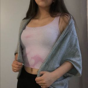 Loose Round Grey SFILER Cardigan